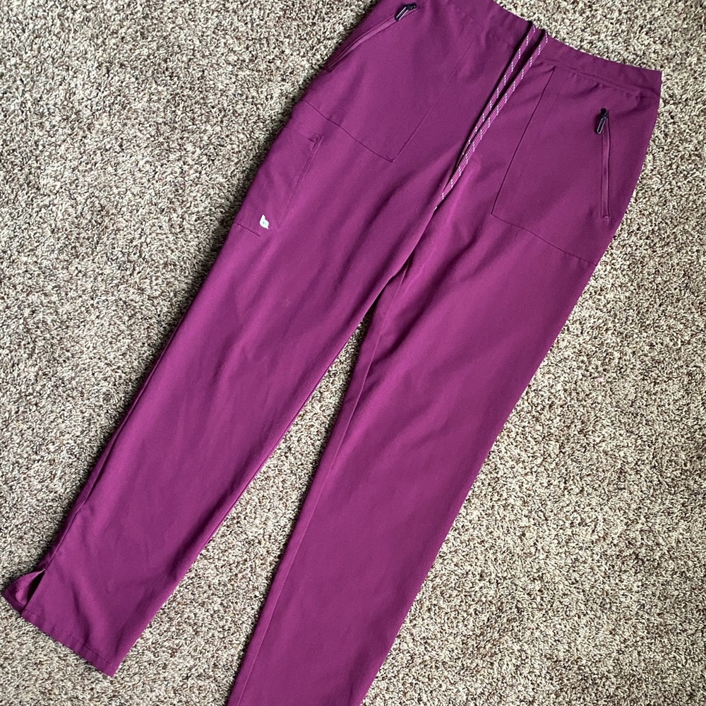 Women's Purple Scrub Pants